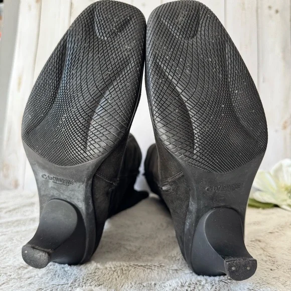 La CANADIENNE Dorina Heeled Boots Sz 10 - Picture 5 of 9